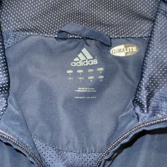 University of Michigan Adidas Windbreaker Jacket U of M Wolverines Unisex - Picture 7 of 10